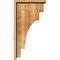 Ekena Millwork Mediterranean Rough Sawn Corbel w/Backplate, Western Red Cedar, 6"W x 14"D x 26"H COR06X14X26MED01RWR - alternate 2